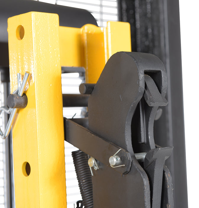 Vestil S-CB-62-SDC steel counter balanced drum lifter single grip - view 8