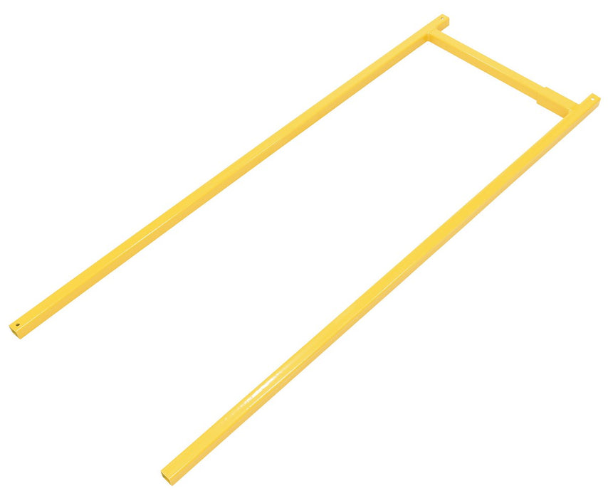 Vestil S-GATE-60 steel square handrail sliding gate - view 2