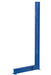 Vestil SAC-848 Steel Single Sided Cantilever Upright 56 in. x 10 in. x 96 in. 3,800 lb. Capacity Blue