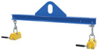 Vestil SBM-10-4-ML Steel Magnetic Spreader Beam 48 In Length 1,000 lb. Capacity Blue