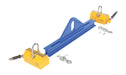 Vestil SBM-20-3-ML Steel Magnetic Spreader Beam 36 In Length 2,000 lb. Capacity Blue