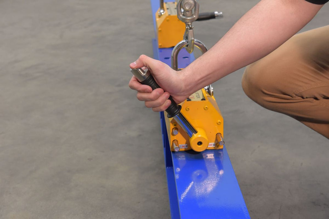 Vestil SBM-20-3-ML steel magnetic spreader beam - view 6