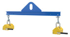 Vestil SBM-20-4-ML Steel Magnetic Spreader Beam 48 In Length 2,000 lb. Capacity Blue