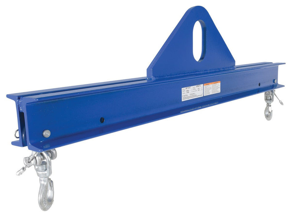 Vestil SBM-40-4 Steel Economy Spreader Beam 48 In Length 4,000 lb. Capacity Blue