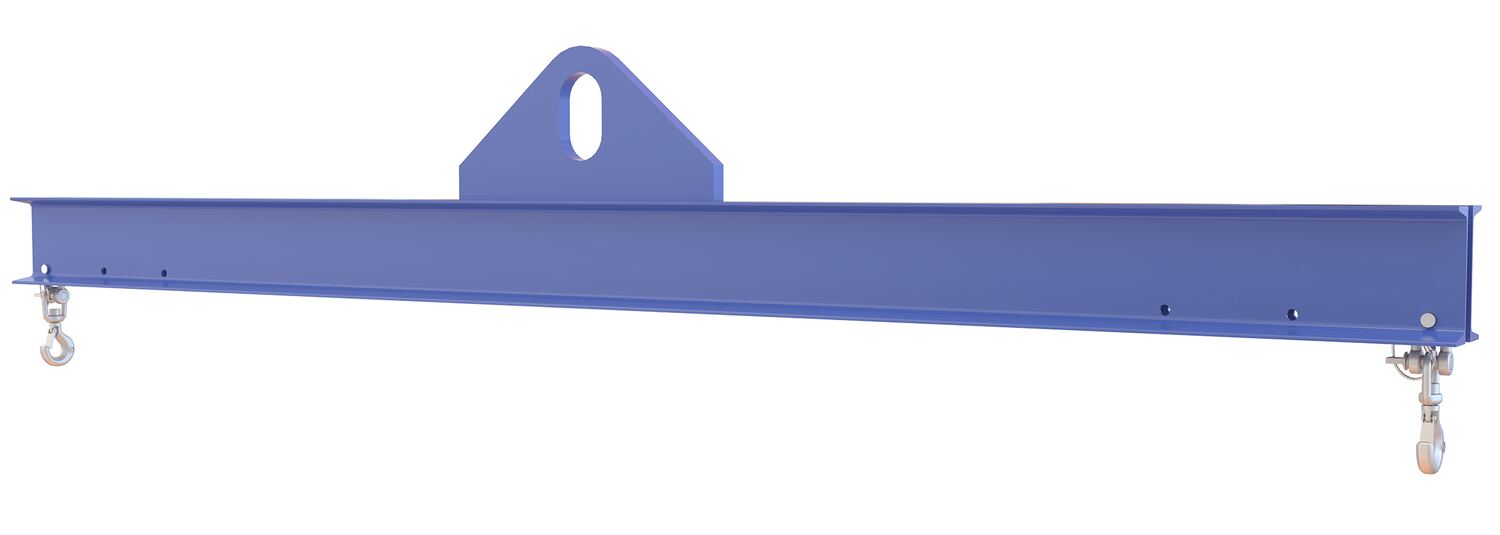 Vestil SBM-40-8 Steel Economy Spreader Beam 96 In Length 4,000 lb. Capacity Blue