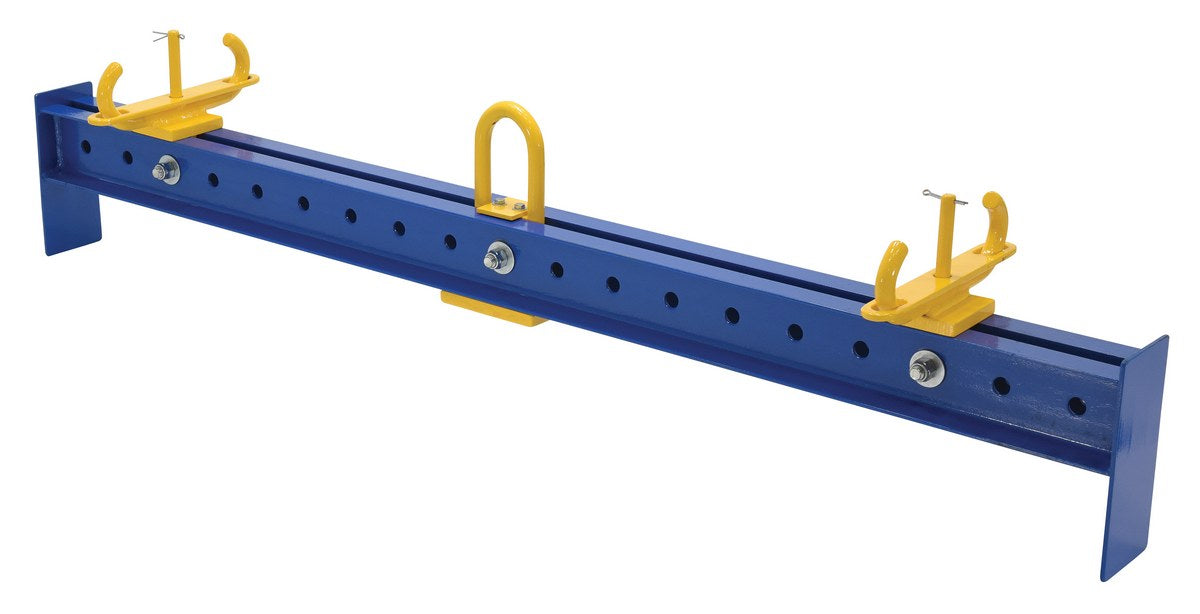 Vestil SBM-40-BLB steel basket lifting spreader beam - view 2