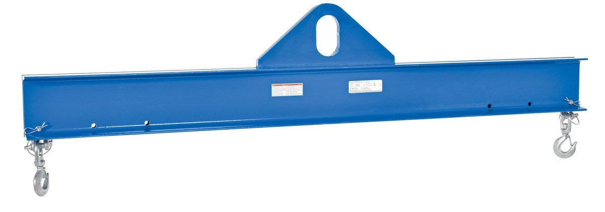 Vestil SBM-60-6 Steel Economy Spreader Beam 72 In Length 6,000 lb. Capacity Blue