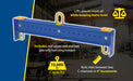 Vestil SBM-BFB-100-6 steel adjustable spreader beam feature overview 1