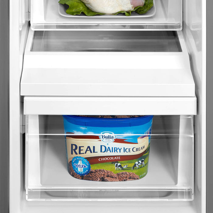 Cosmo 36-Inch 26.3 Cu. Ft. Side-by-Side Refrigerator with Water and Ice Dispenser in Stainless Steel (COS-SBSR263RHSS) Cosmo