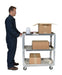 Vestil SCA3-2236 aluminum service cart - view 6