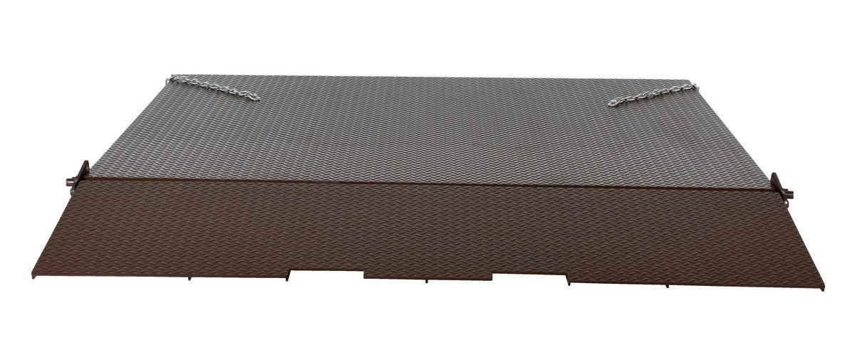 Vestil SCR-84 steel heavy duty container ramp - view 3
