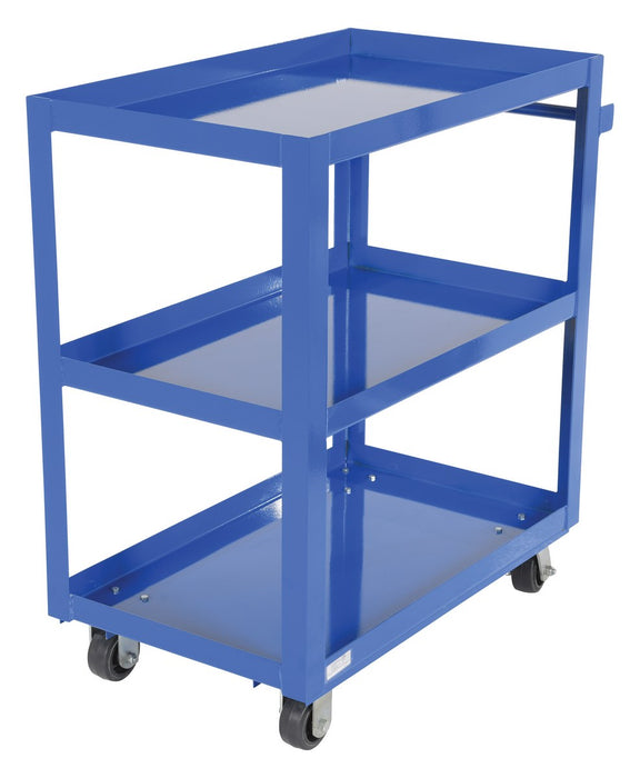 Vestil SCS3-2236 steel service cart with - view 2