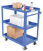 Vestil SCS3-2236 steel service cart with - view 5