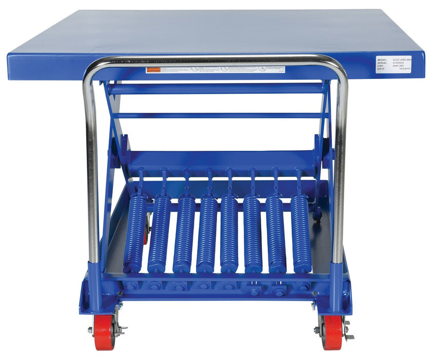 Vestil SCSC-2000-4848 steel auto hite cart - view 4