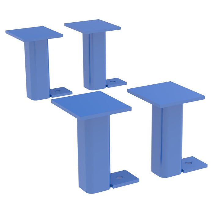 Vestil SCSC-SL5-RF Steel Stationary Legs For Auto Hite Cart Models Blue