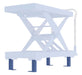 Vestil SCSC-SL5-RF steel stationary legs for auto hite cart models blue - view 3