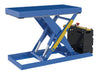 Vestil SCTAB-2000-2040-DC Steel Scissor Lift Table DC Power 51-9/16 in. x 20-1/2 in. x 32 in. 2,000 lb. Capacity Blue