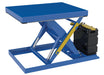 Vestil SCTAB-2000-3240-AC Steel Scissor Lift Table AC Power 54-1/16 in. x 32-1/2 in. x 32 in. 2,000 lb. Capacity Blue