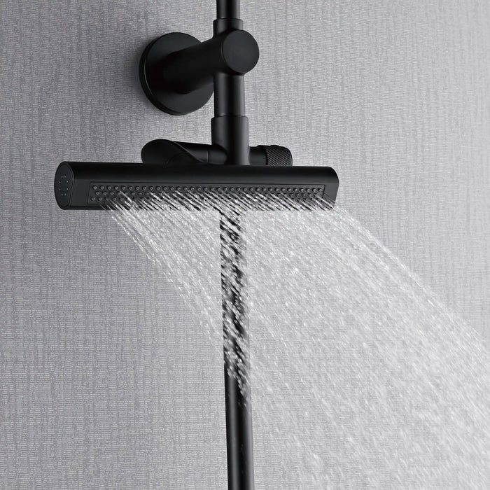 Forno Acqua Fall 8-Inch Overhead Rainfall Shower with 1.8 GPM Flow Rate, Handheld, 7 Way... Kitchen Appliance - View 10