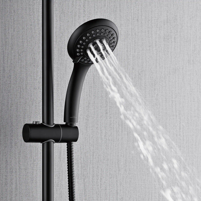 Forno Acqua Fall 8-Inch Overhead Rainfall Shower with 1.8 GPM Flow Rate, Handheld, 7 Way... Kitchen Appliance - Detail View