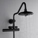 Forno Acqua Fall 8-Inch Overhead Rainfall Shower with 1.8 GPM Flow Rate, Handheld, 7 Way... Kitchen Appliance - Features