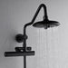 Forno Acqua Fall 8-Inch Overhead Rainfall Shower with 2.5 GPM Flow Rate, Handheld, 7 Way... Kitchen Appliance - Close-Up