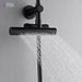 Forno Acqua Fall 8-Inch Overhead Rainfall Shower with 2.5 GPM Flow Rate, Handheld... Kitchen Appliance - Installation View