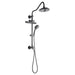 Forno Acqua Fall 8-Inch Overhead Rainfall Shower with 2.5 GPM Flow Rate, Handheld, 7 Way Diverter, Body... Kitchen Appliance