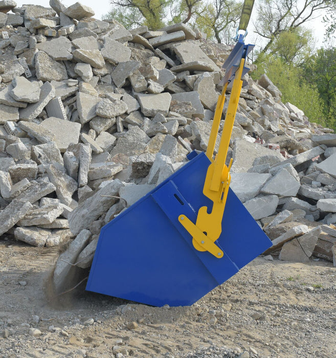 Vestil SDB-200-6 steel self dumping bin - view 4