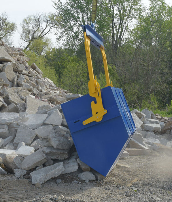 Vestil SDB-200-6 steel self dumping bin - view 5