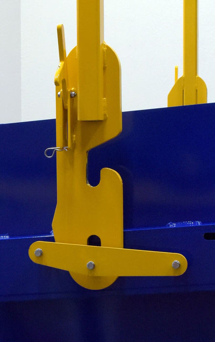 Vestil SDB-200-6 steel self dumping bin - view 7