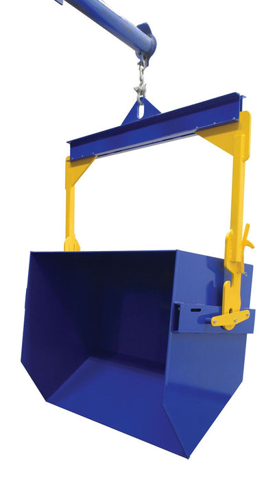 Vestil SDB-200-6 steel self dumping bin - view 10