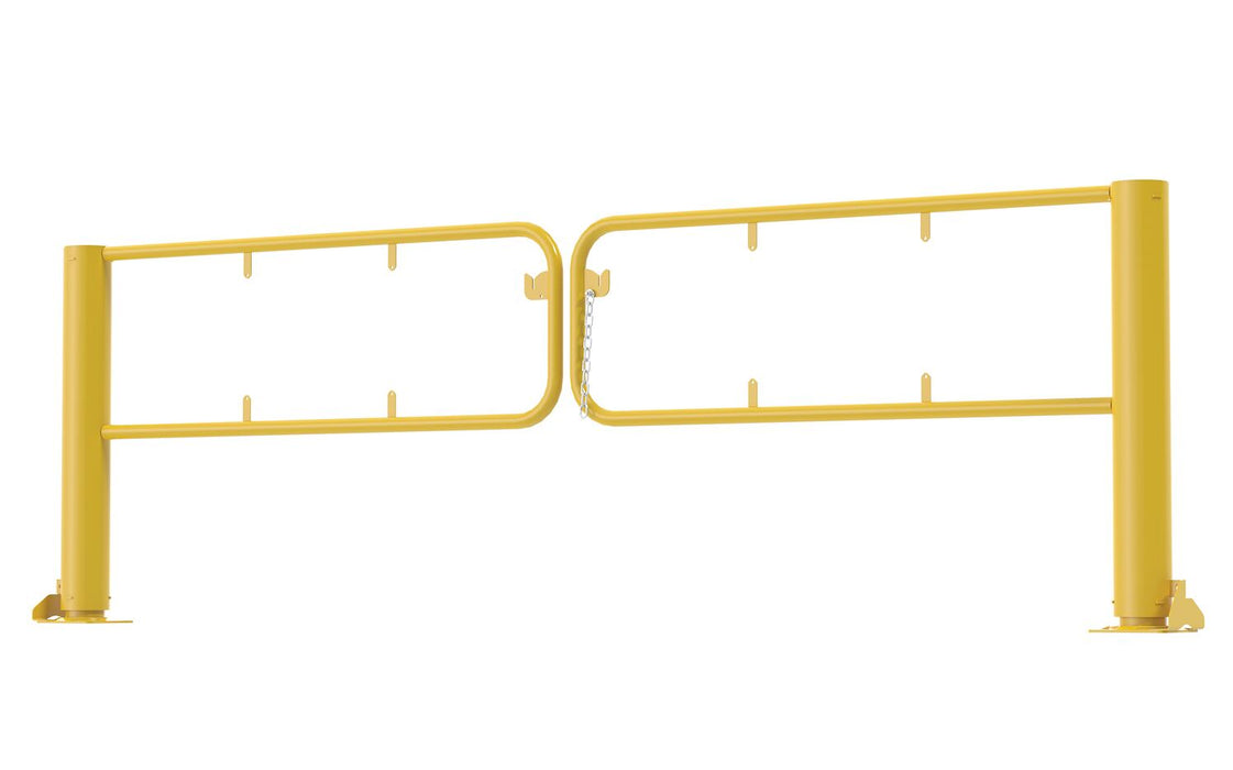 Vestil SDG-10 steel swivel dock gate pair for - view 2