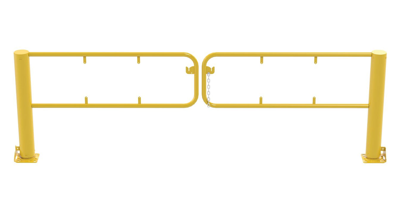 Vestil SDG-10 steel swivel dock gate pair for - view 3
