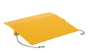 Vestil SE-4848 Steel Truck Dock Plate 48 in. x 48 in. x 9-9/16 in. 3,090 lb. Capacity Yellow