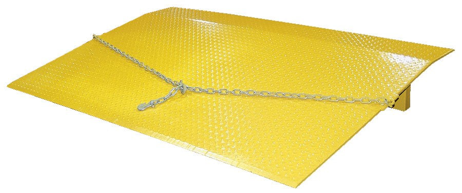 Vestil SEH-6036 Steel Truck Dock Plate 36 in. x 60 in. x 8-11/16 in. 9,160 lb. Capacity Yellow