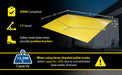 Vestil SEH-7230 steel truck dock plate feature overview 2