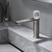 wonderland shower inc Lumina crystal Single Handle Single Hole Bathroom Sink Faucet with Pop up drain... - Lifestyle View