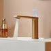 wonderland shower inc Lumina crystal Single Handle Single Hole Bathroom Sink Faucet with Pop up drain overflow - View 9