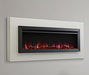 Allusion Slim with Crestline wall-mount surround (60" shown)