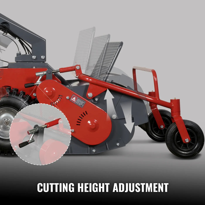 27" Walk Behind Flail Mower,  10HP 302cc,  Self-Propelled,  Tracked,  Electric Start,  SFM27T