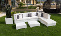 Ledge Lounger Signature Sectional Endcap/Square Coffee Table — view 6