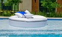 Ledge Lounger Signature 6' Round Sunbed Five Piece with Hole — view 2