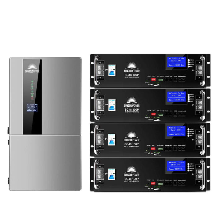 Green Vista Living Sungold Power 11.4KW Hybrid Inverter 48V Split Phase SGN11.4KHB-48 - Dimensions