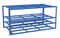 Vestil SHEET-R-57-HB-2 Steel Sheet Rack 1 Large Top Shelf 102-3/4 in. x 54-1/2 in. x 48 in. 2,000 lb. Capacity Per Shelf Blue