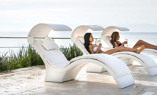 Ledge Lounger Signature Chaise Cushion With Pillow — view 2