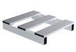 Vestil SKID-2024-A Aluminum Half Skid 19-7/8 In x 24 In 4,000 lb. Capacity Silver