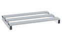 Vestil SKID-4024-A Aluminum Half Skid 24 in. x 39-7/8 in. x 3-3/4 in. 4,000 lb. Capacity Silver