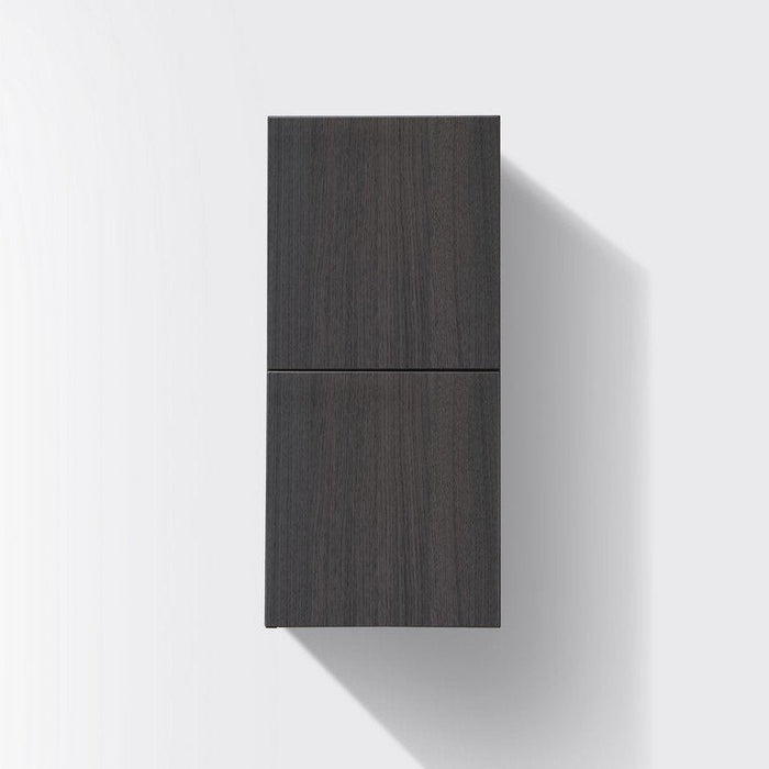 KubeBath Bliss 14" Wide by 24" High Linen Side Cabinet With Two Doors