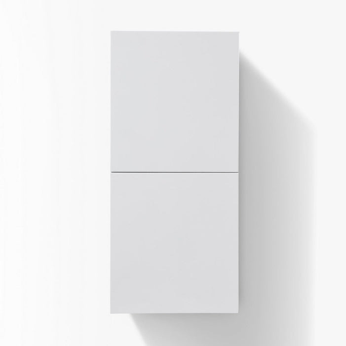 KubeBath Bliss 14" Wide by 24" High Linen Side Cabinet With Two Doors